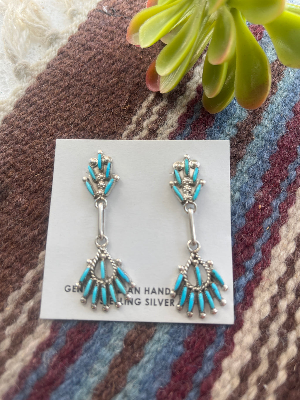 Traditional Zuni Dangles