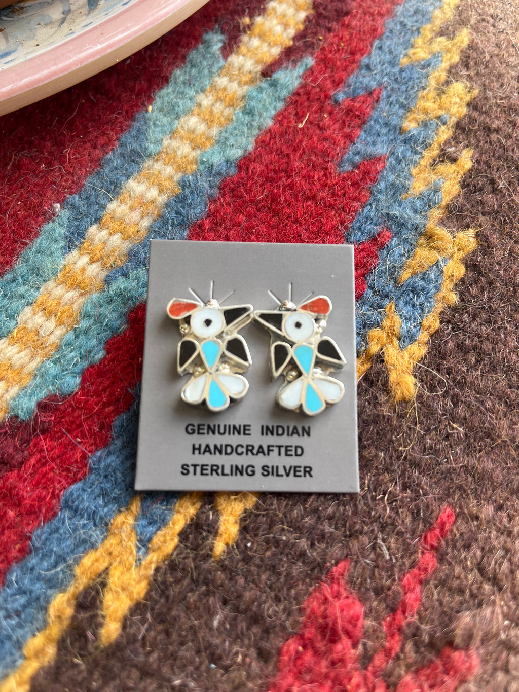 Zuni Bird Earrings