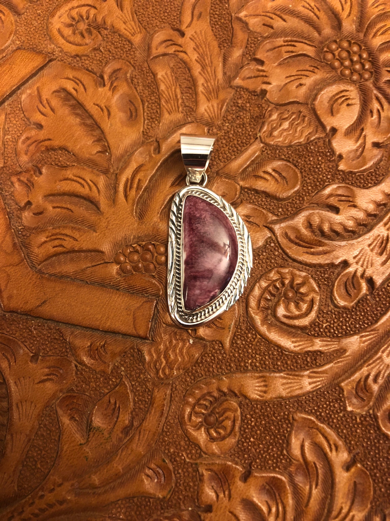 Purple Spiny Pendant
