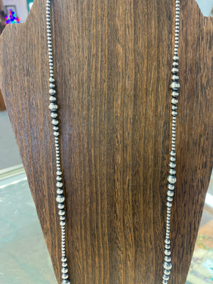 Round Pattern OxiBead Necklace 36”