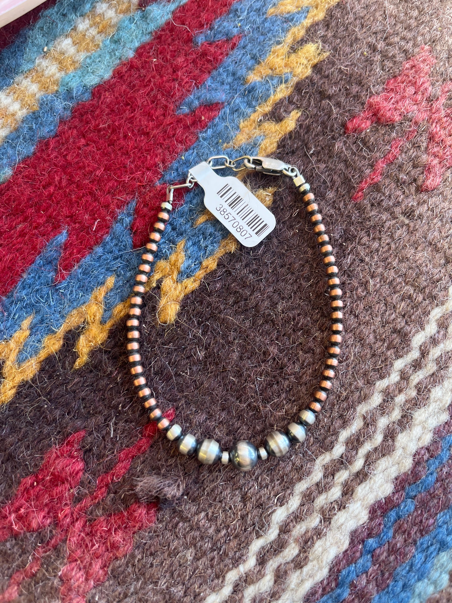 Copper OxiBead Bracelet