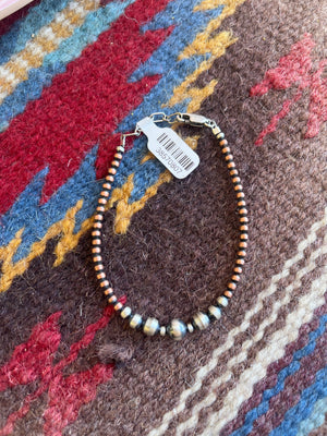 Copper OxiBead Bracelet