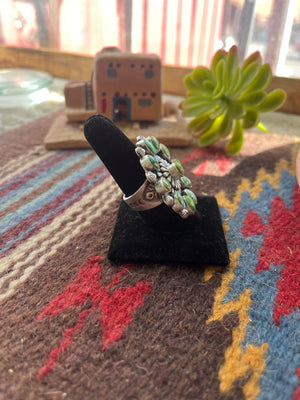Multistone Sonoran Gold Statement Ring