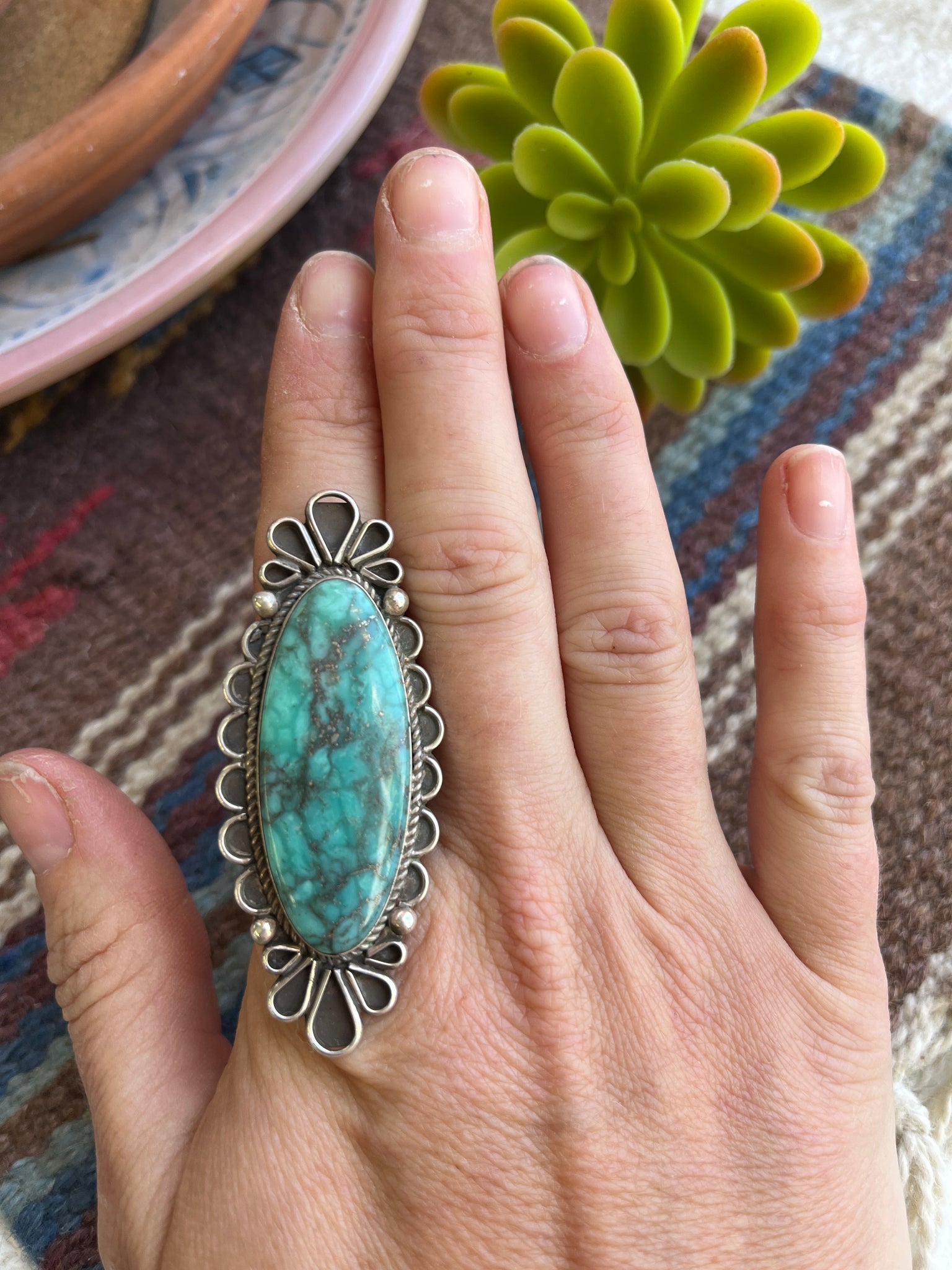 Turquoise Statement Ring