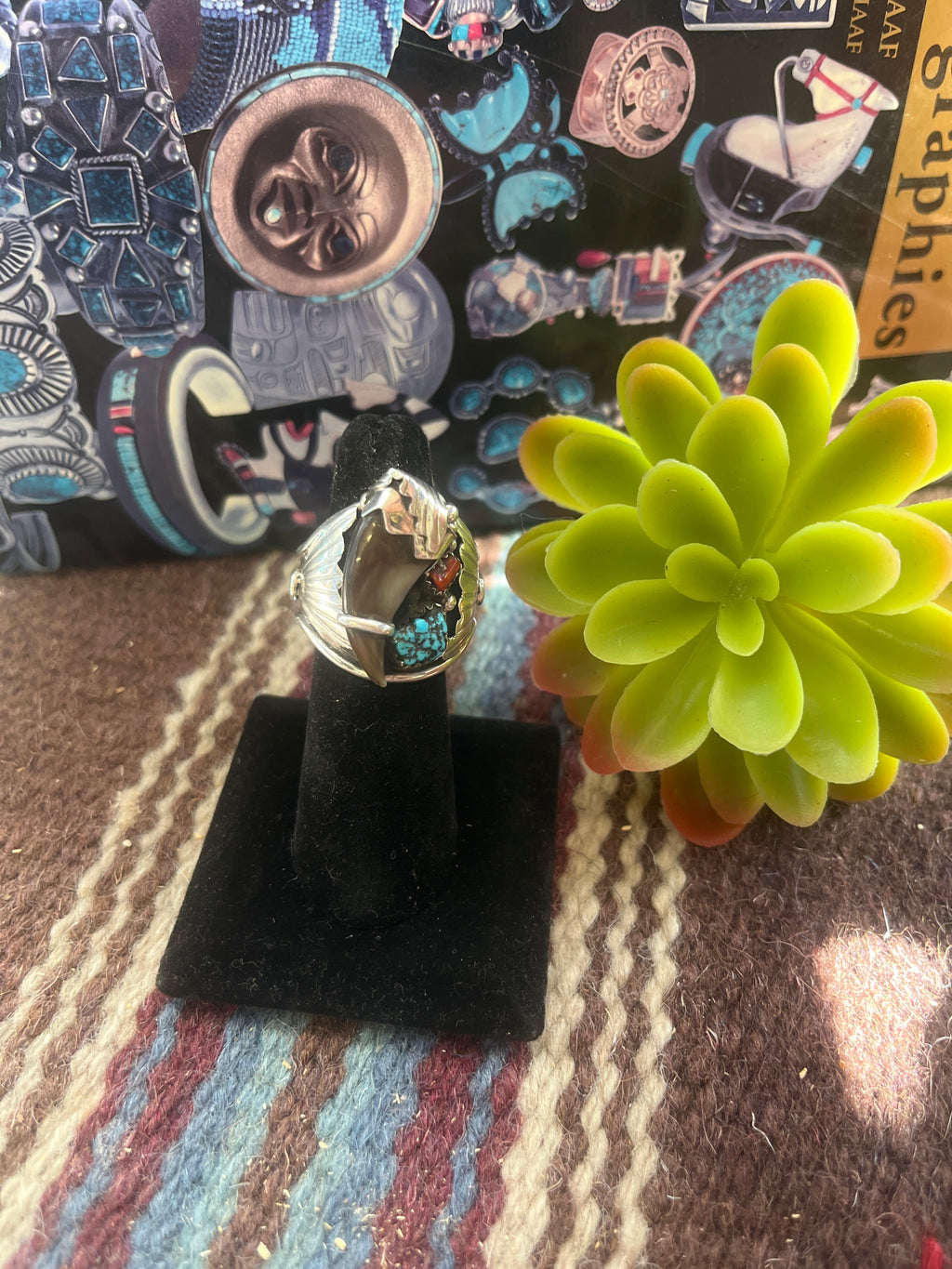 Large Bear Claw Ring