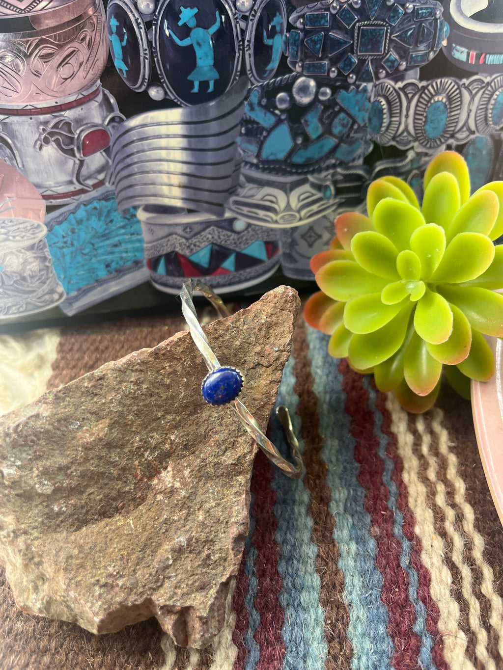Aguilar Lapis Twist Bracelet