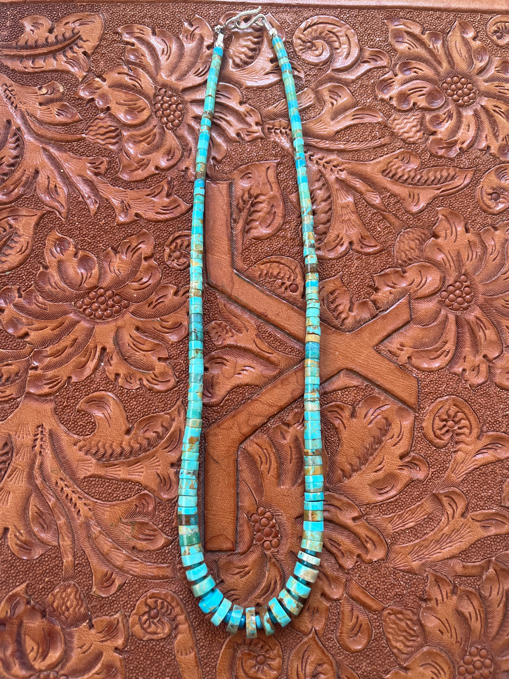 Single Stand High Grade Turquoise Heishi
