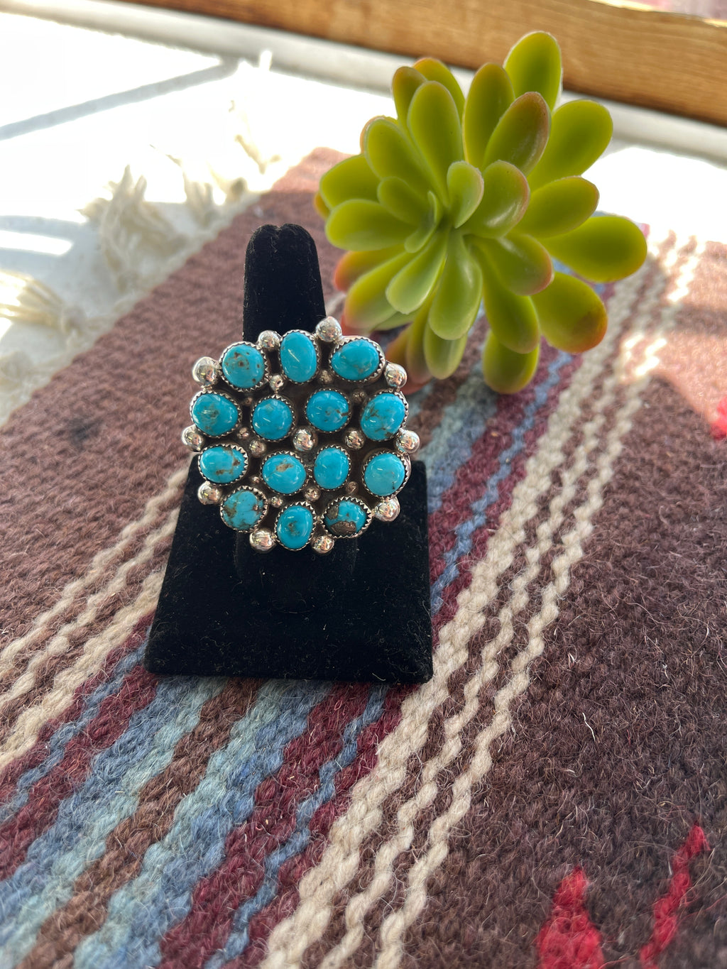 Turquoise Multistone Statement Ring