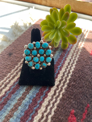 Turquoise Multistone Statement Ring