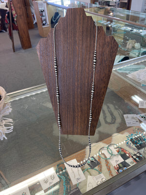Round Pattern OxiBead Necklace 36”