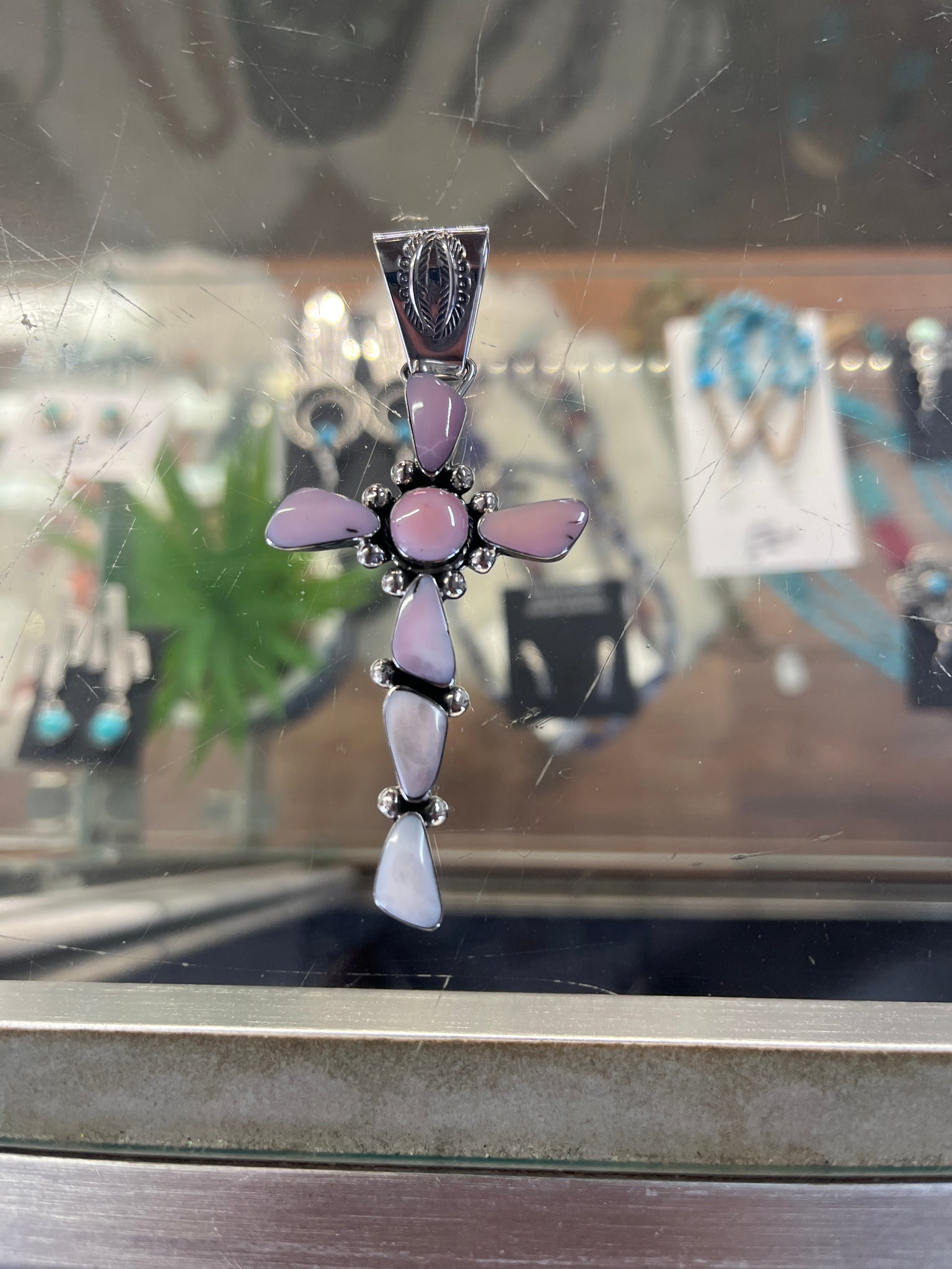 Pink Conch Cross – TheTurquoiseShop