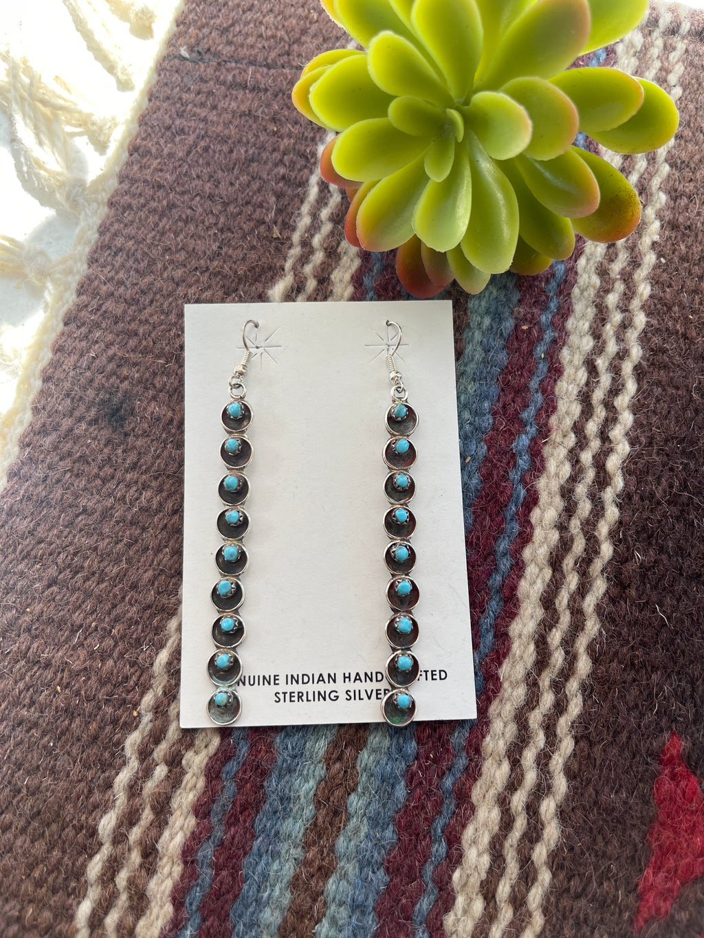 Long Zuni Dangles