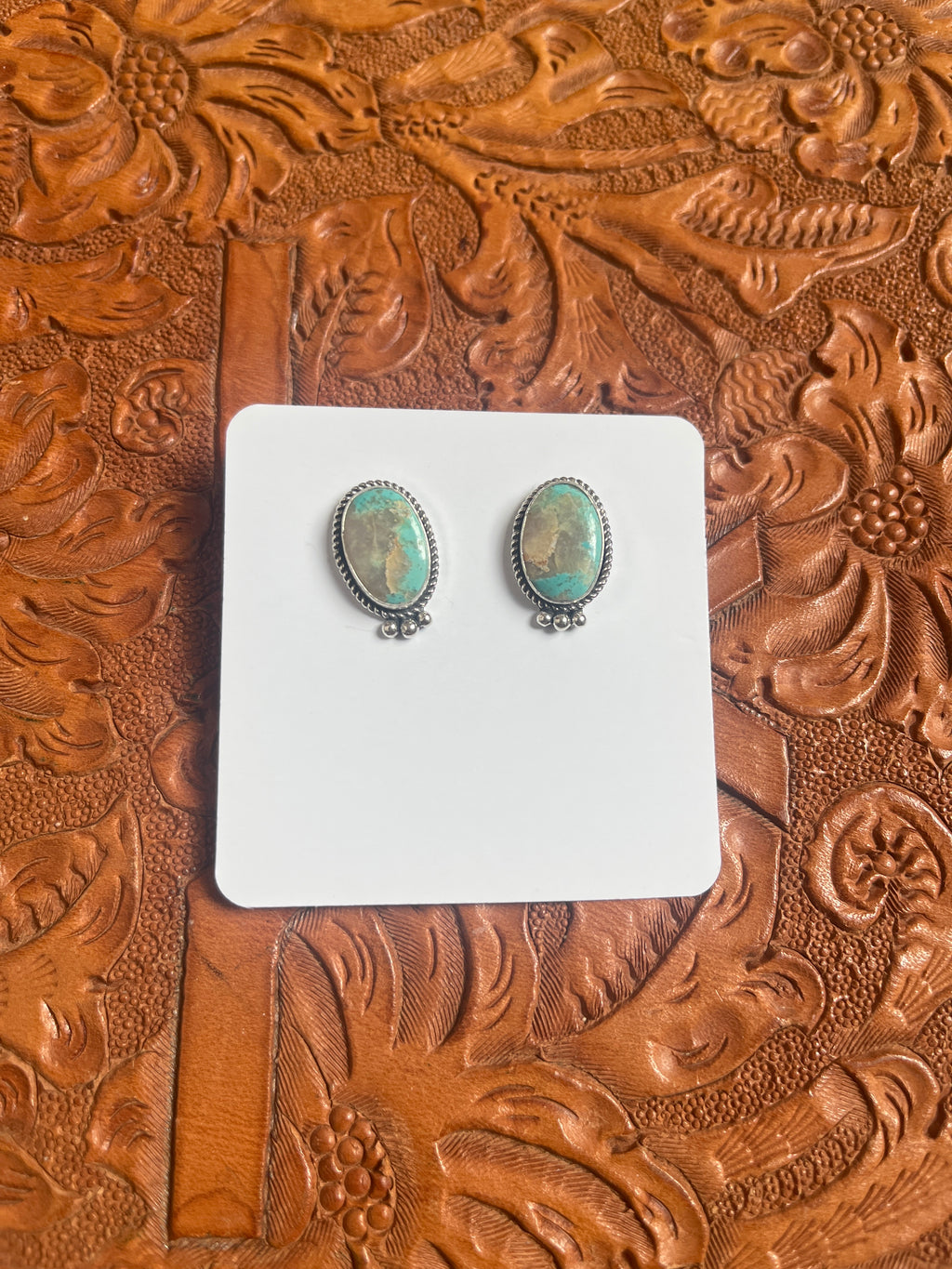 Aquatic Turquoise Studs