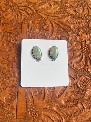 Aquatic Turquoise Studs
