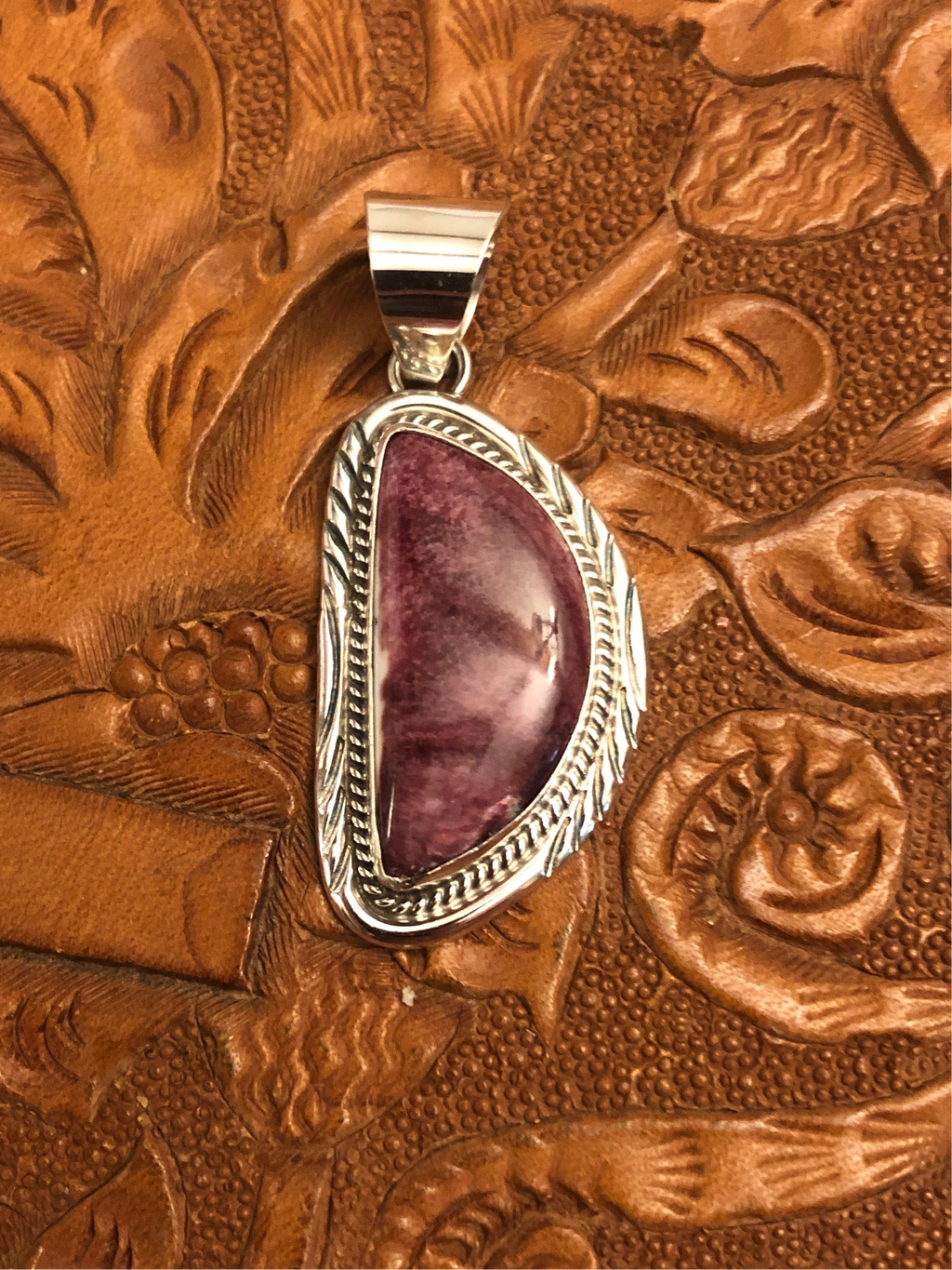Purple Spiny Pendant