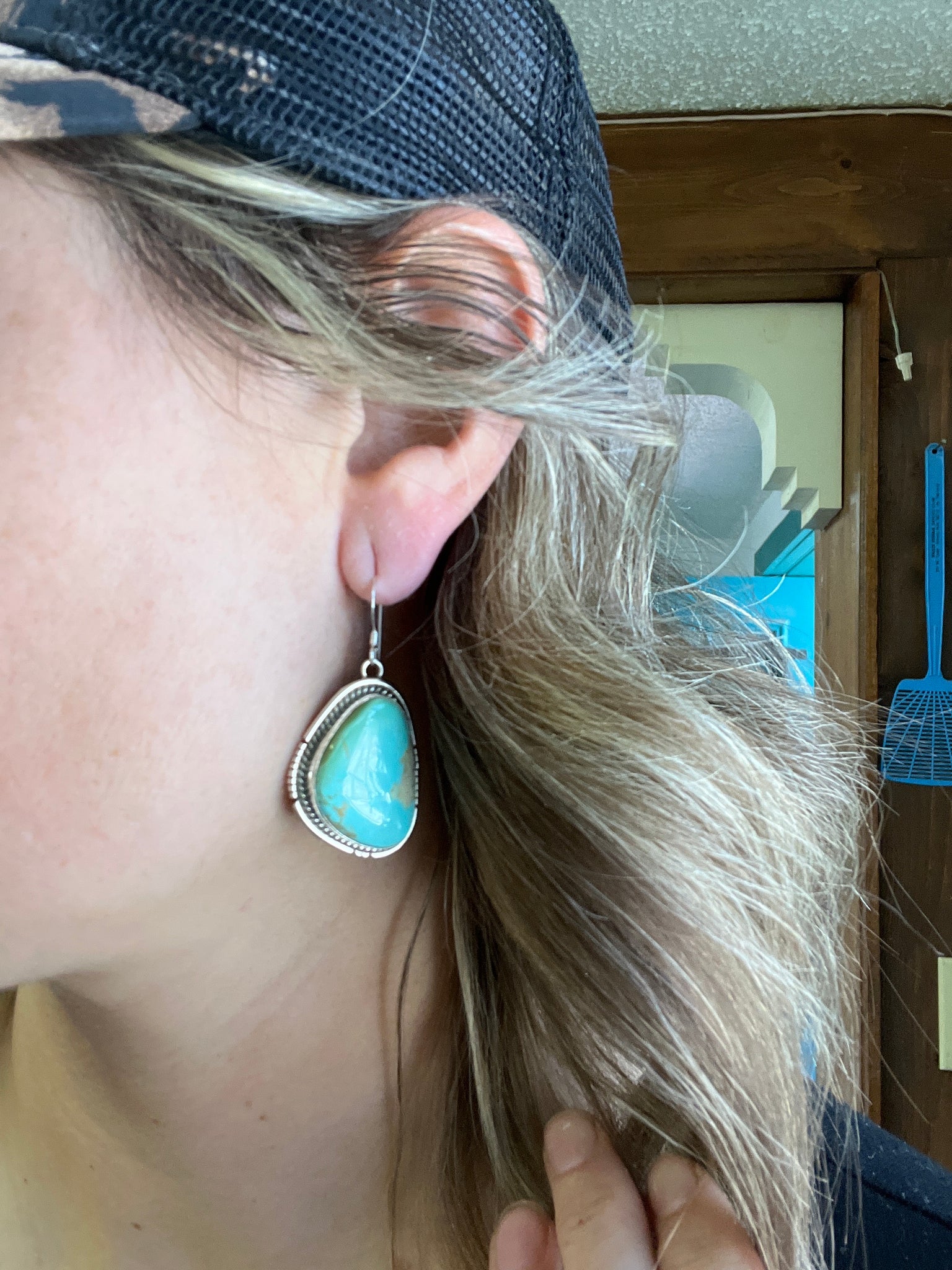 Aqua Turquoise Dangles