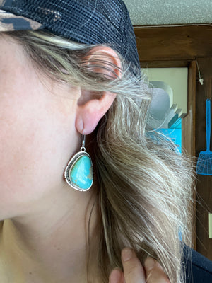 Aqua Turquoise Dangles