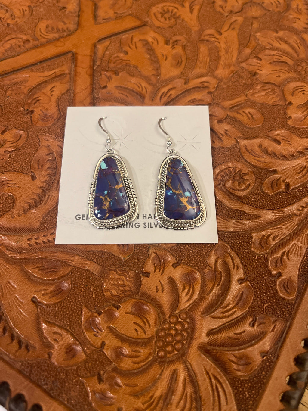 Spiny and Turquoise Fusion Earrings