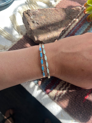 Opal Skinny Cuff