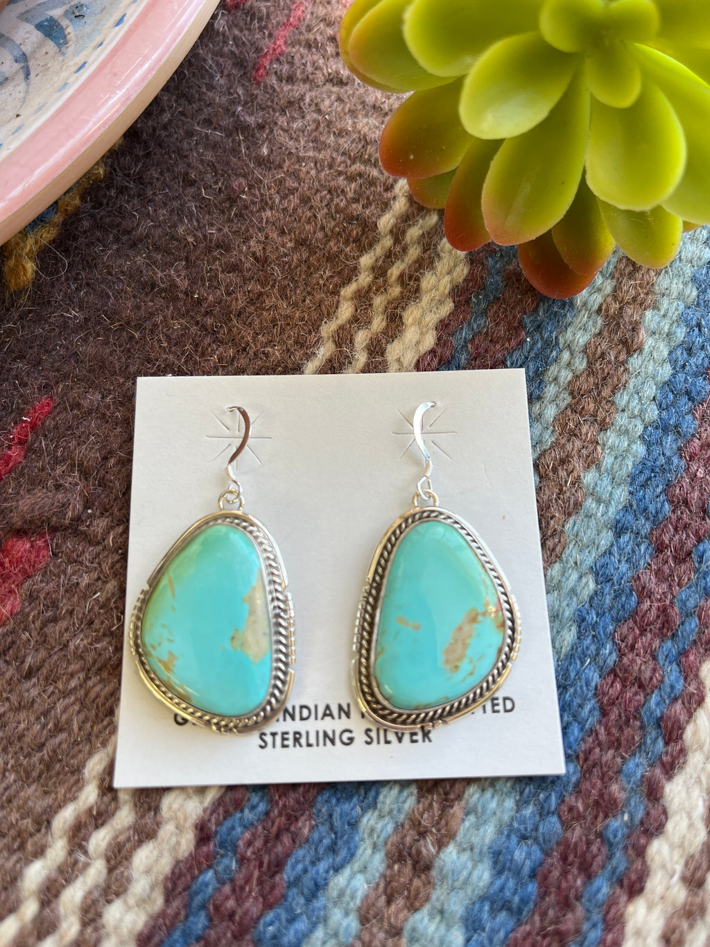 Aqua Turquoise Dangles