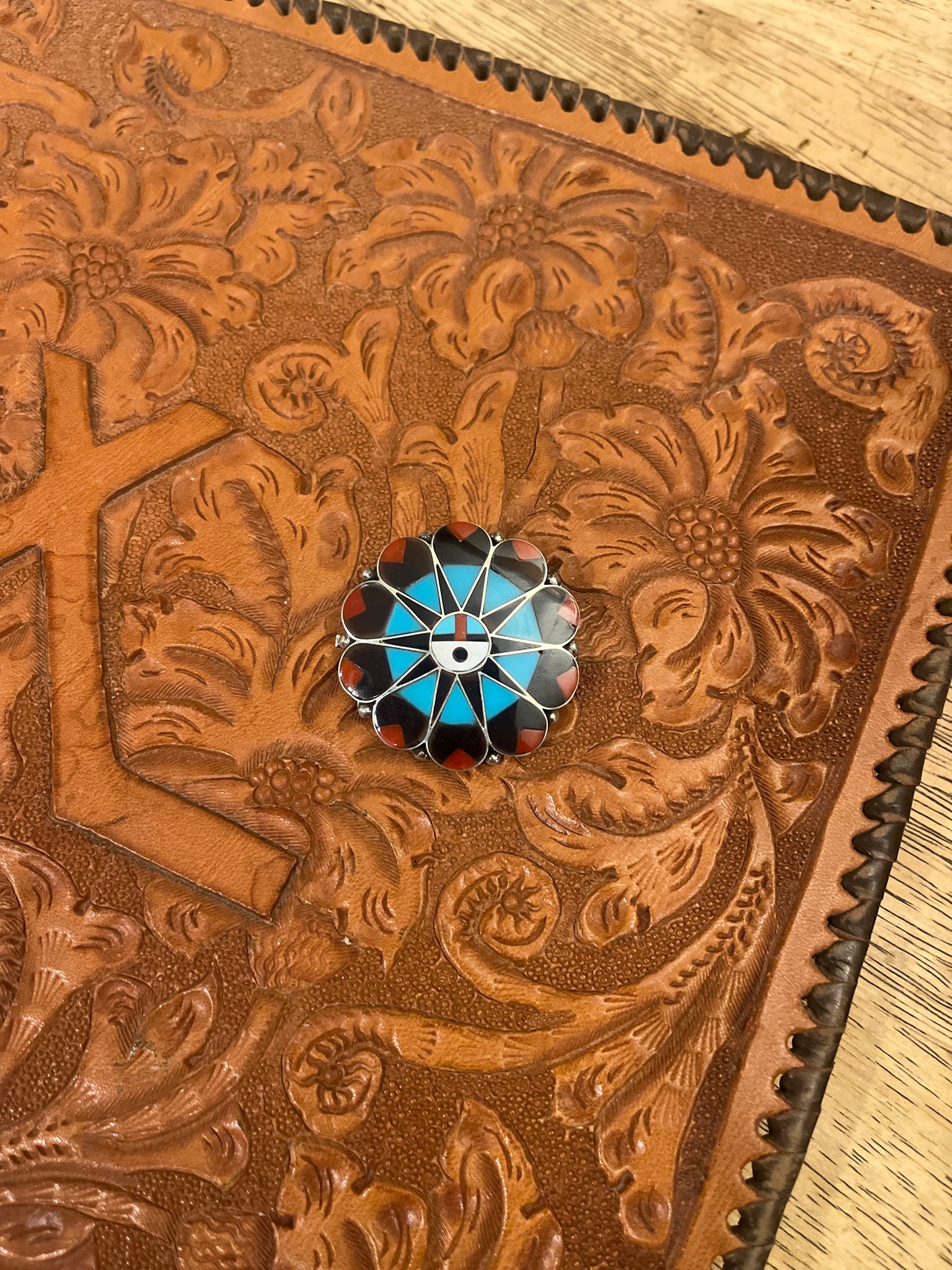Zuni Sunface Pin/Pendant