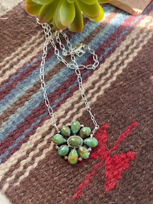 Cluster Bar Necklace