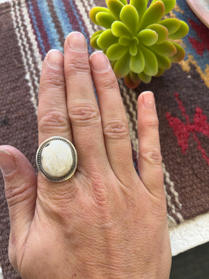 White Buffalo with Leaf Band
