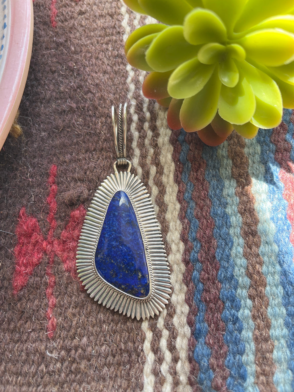 High Grade Lapis Pendant