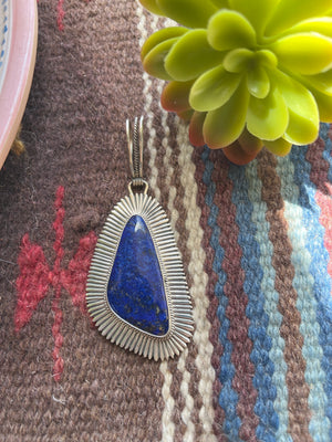 High Grade Lapis Pendant
