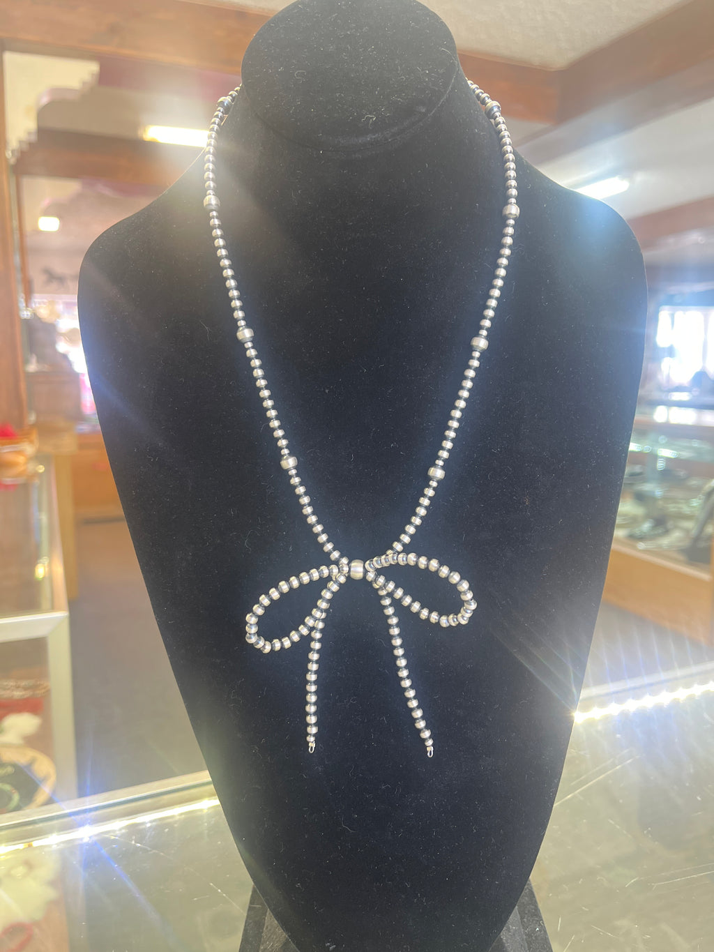 OxiBead Bowtie Necklace