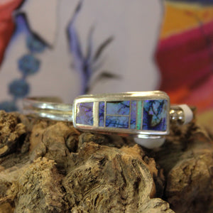 Spider Opal Modern Cuff Bracelet