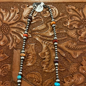 22” Multicolored OxiBead Necklace