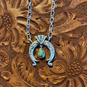Sonoran Gold Turquoise Naja on Chain