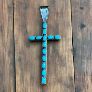 Light Turquoise Cross