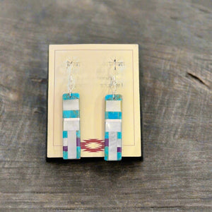 Simon Coriz Inlay Earrings