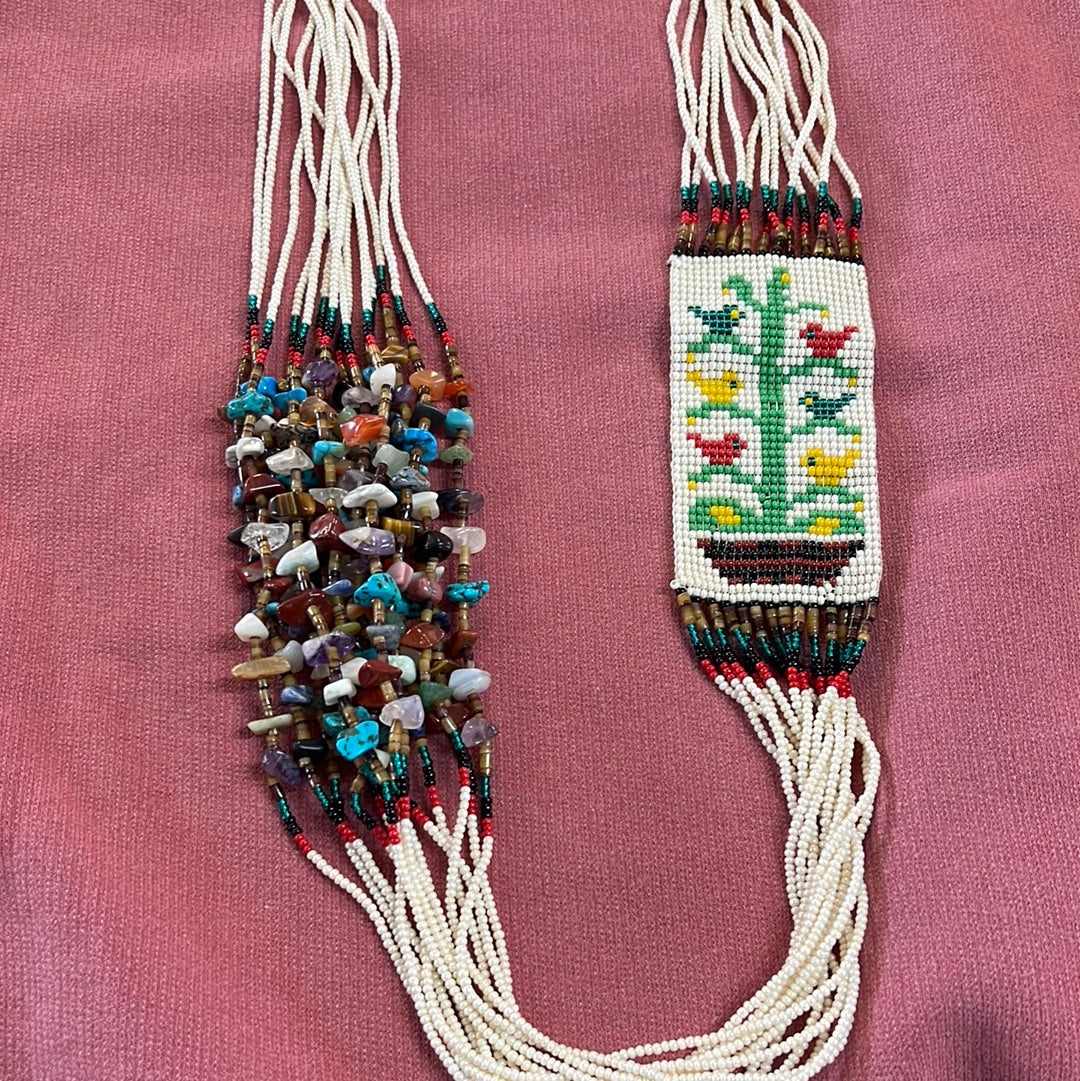 Beaded Eccentric Necklace