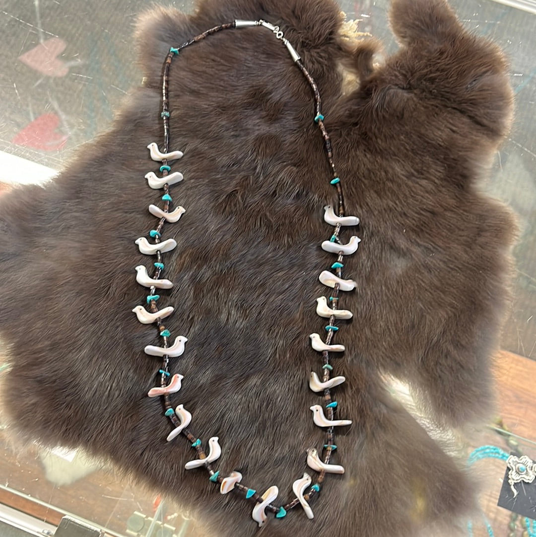Single Strand Bird Necklace