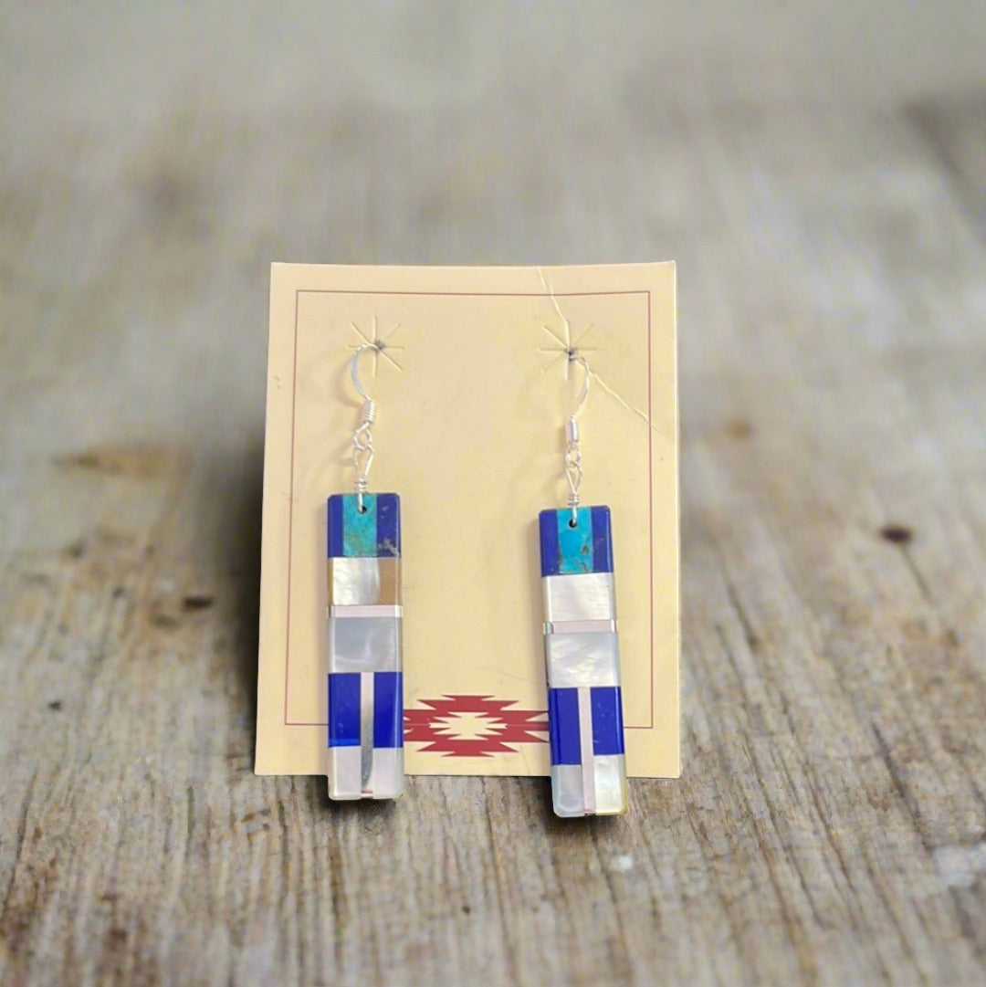 Simon Coriz Inlay Earrings