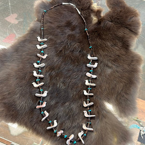 Single Strand Bird Necklace