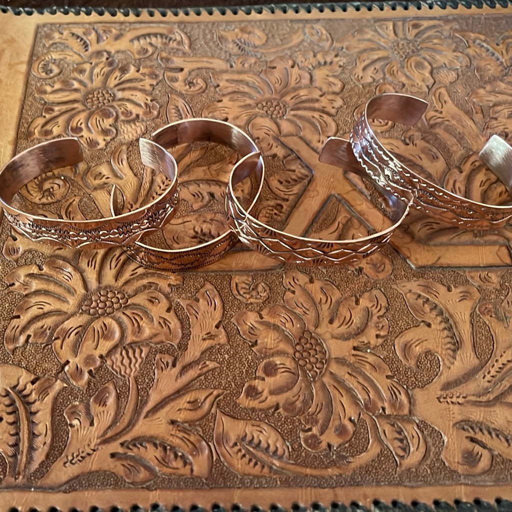 Wide Copper Cuff