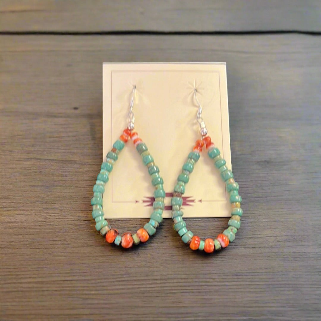 Beaded Loop Dangles