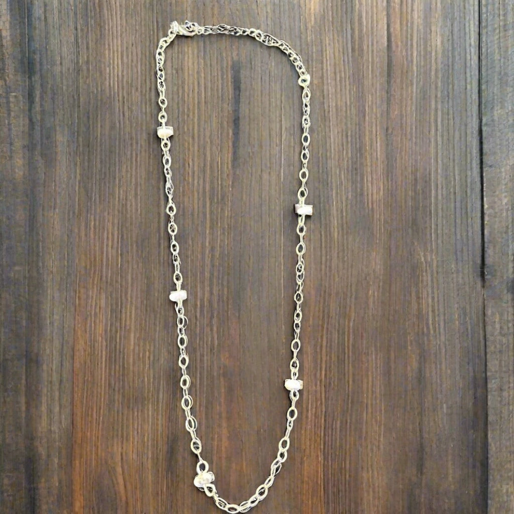 White Buffalo Chain Choker