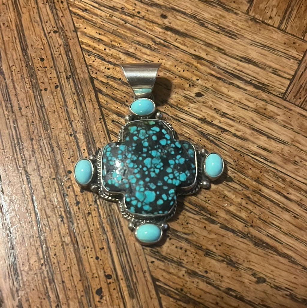 Turquoise southwest Cross