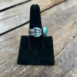 Sonoran Gold Turquoise and Silver Ring