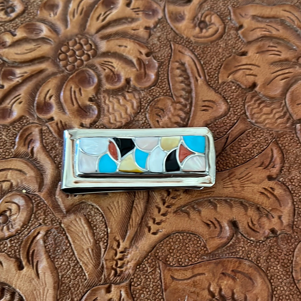 Multicolored Mermaid Money Clip