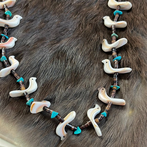 Single Strand Bird Necklace