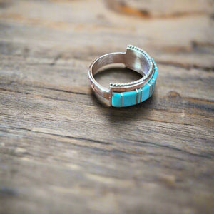 Men’s Turquoise Inlay Band