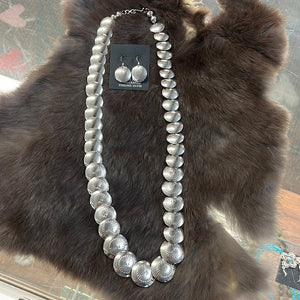 Pillow Bead Necklace Set