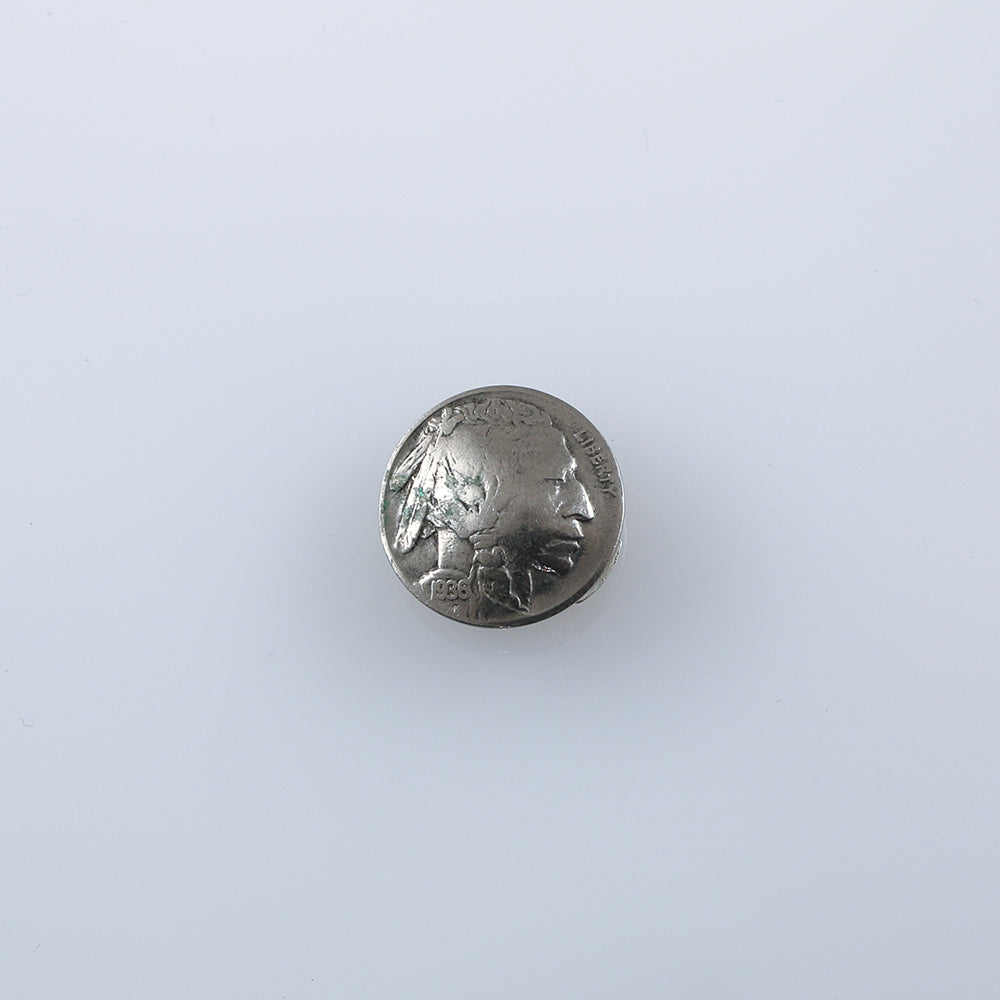 Native American Silver Southwest Button Cover