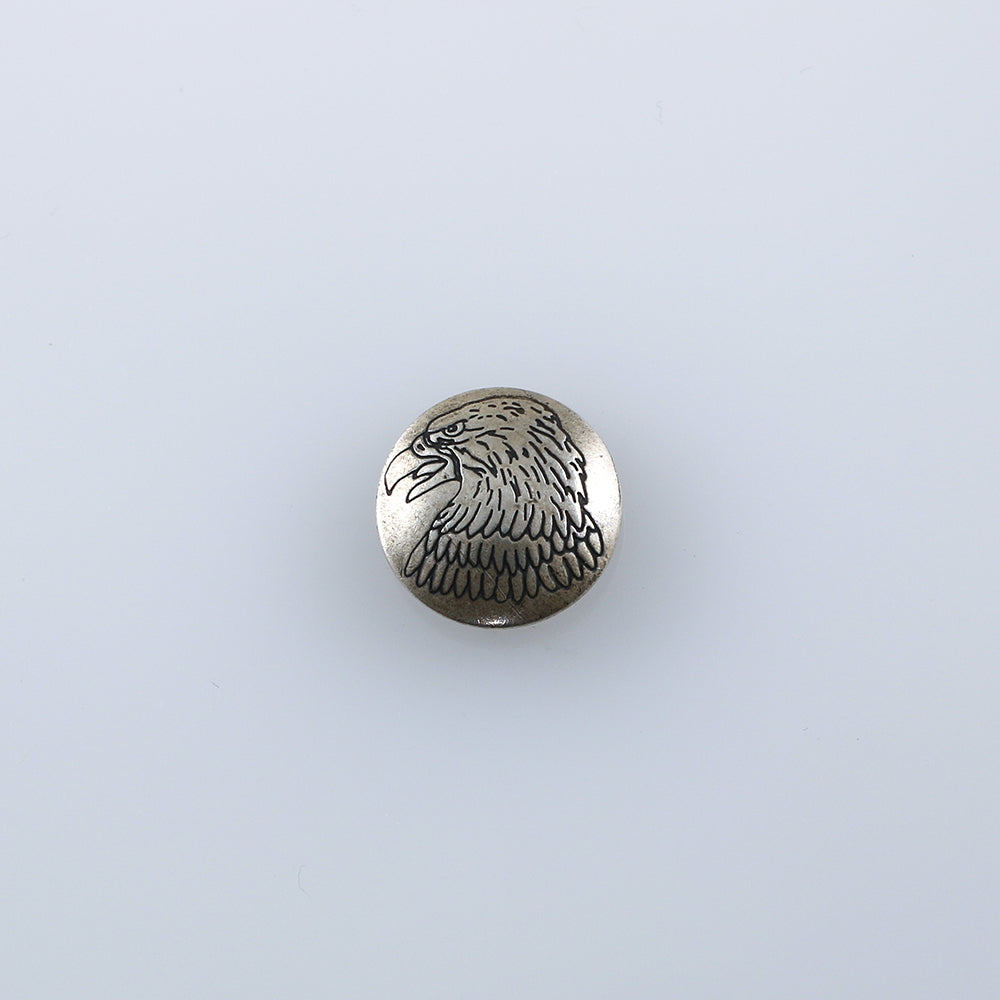 Native American Silver Southwest Button Cover